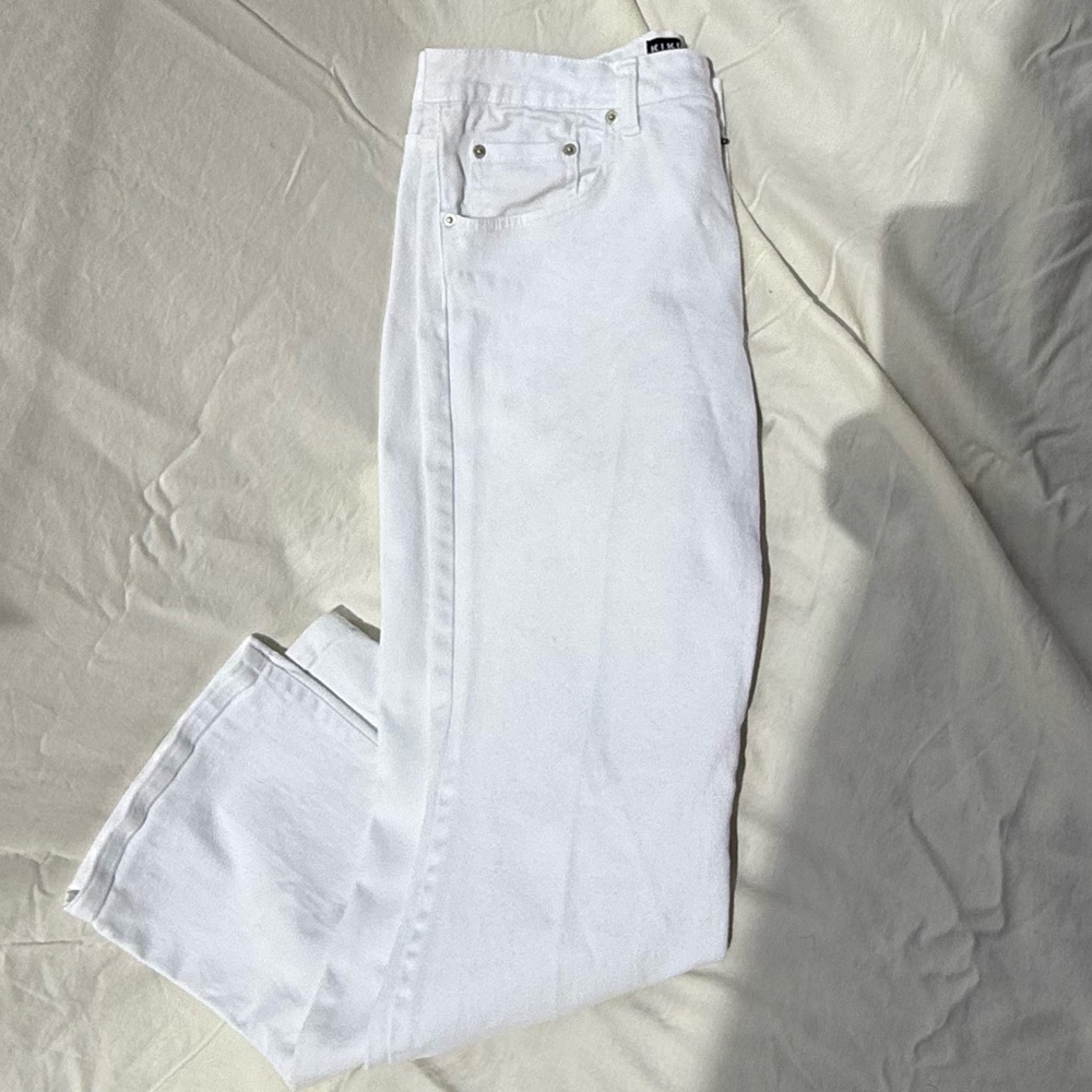 KIKIT White Denim Flare Leg Jeans Size‎ 14